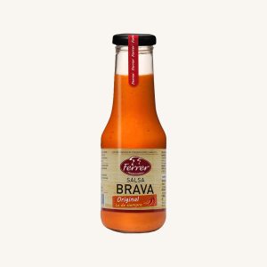 Ferrer Salsa Brava, original recipe, special spicy sauce for tapas, from Catalonia, bottle 320 gr