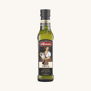 La Española Olio extra vergine di oliva aromatizzato al tartufo bianco, dell'Andalusia, bottiglia da 250 ml